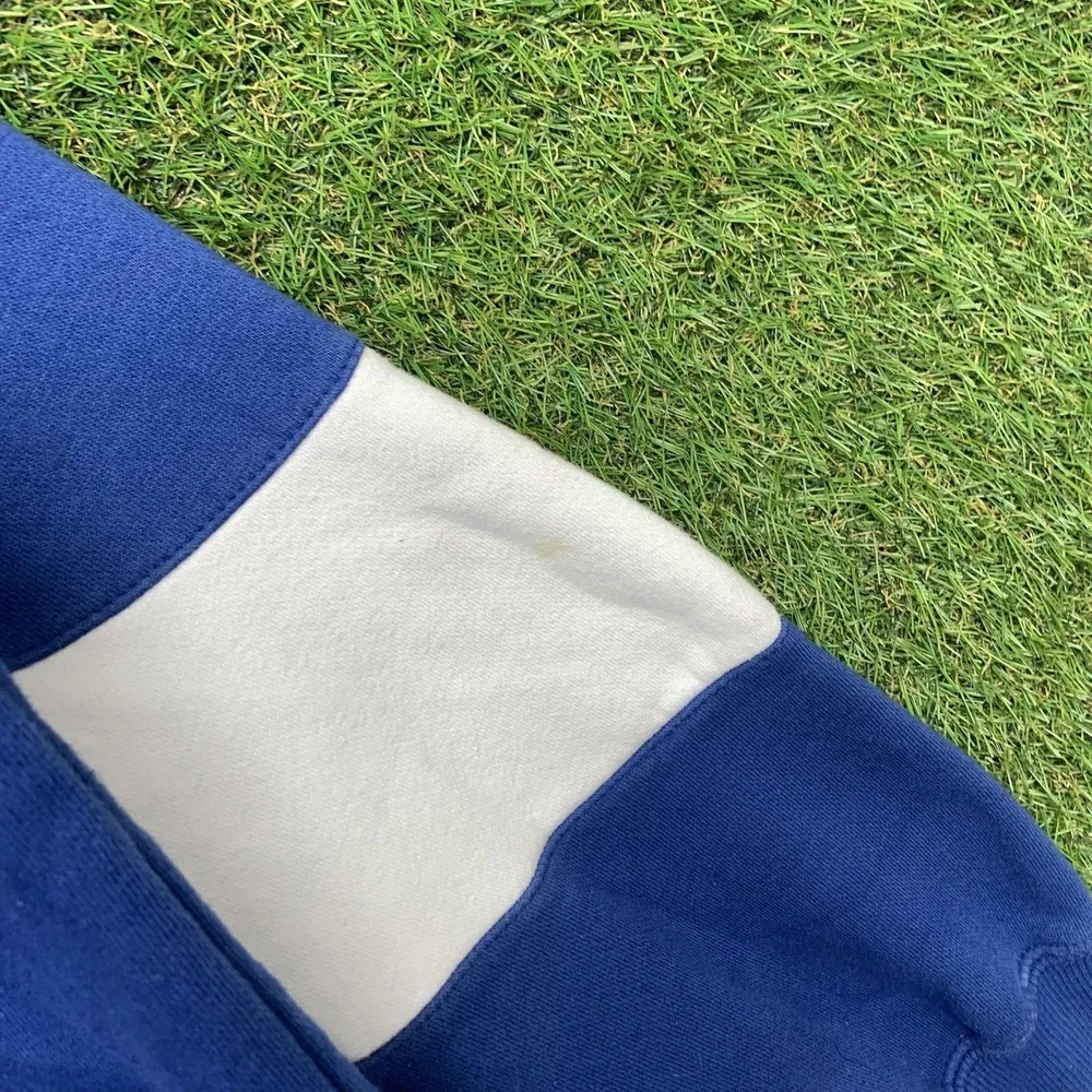 Indianapolis Colts Hoodie Mens Large Blue White NFL Football Sweatshirt Pullover